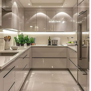 High Gloss Kapak Mutfak Dolapları